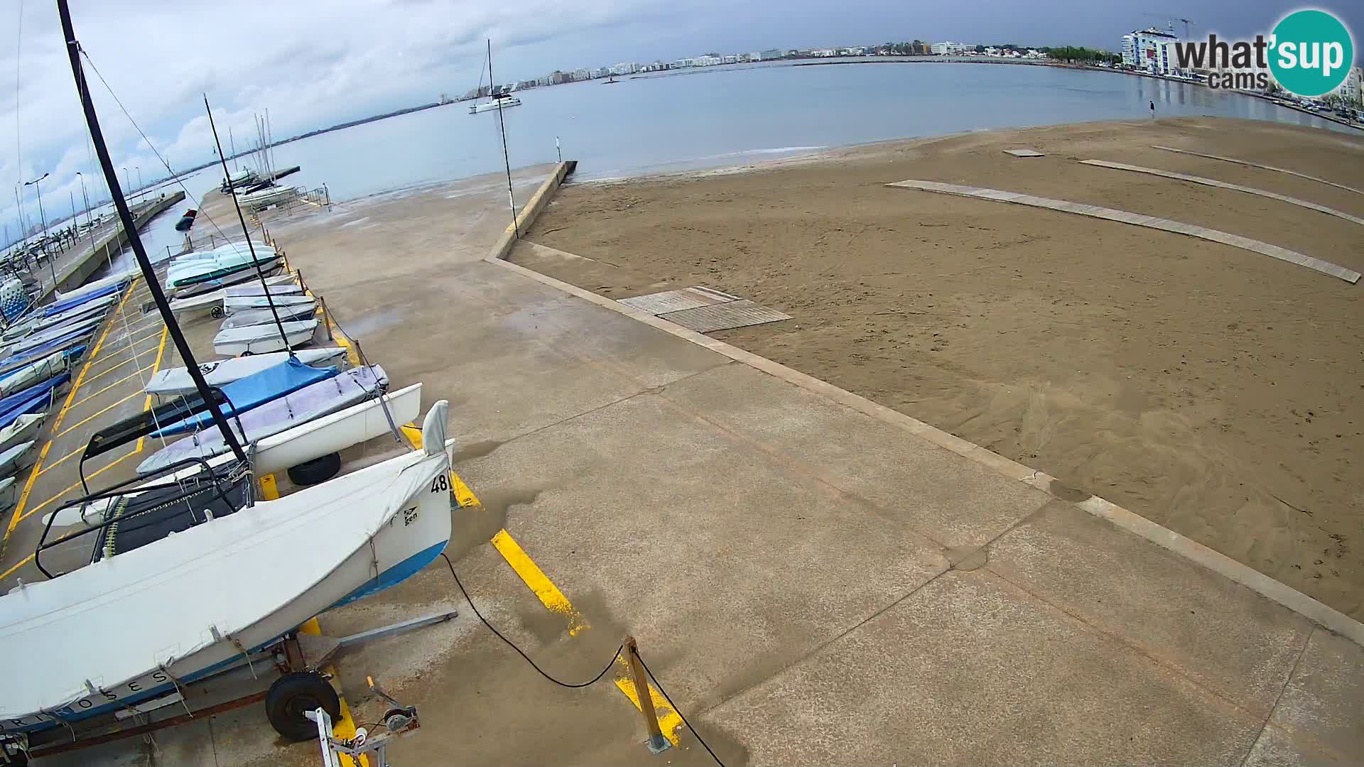 Webcam Hafen von Roses – Costa Brava – Strand La Perola
