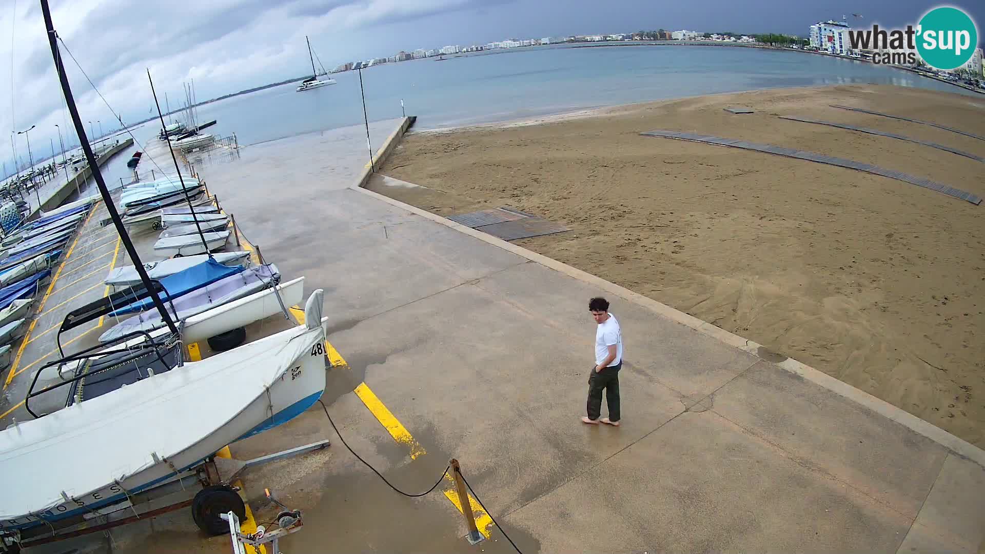 Kamera Roses marina – Costa Brava – plaža La Perola