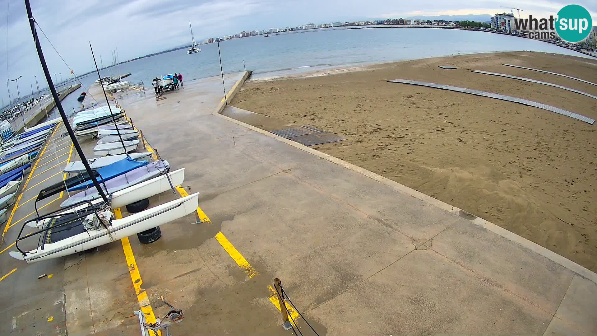 Webcam porto di Roses – Costa Brava – spiaggia La Perola