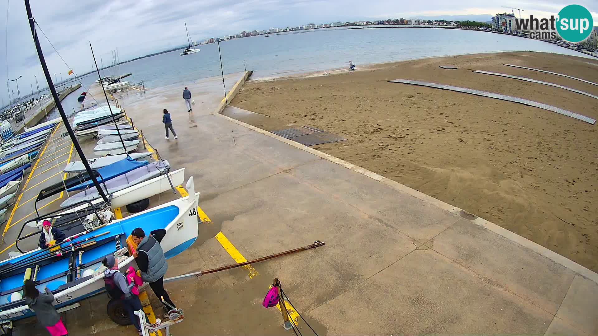Kamera Roses marina – Costa Brava – plaža La Perola