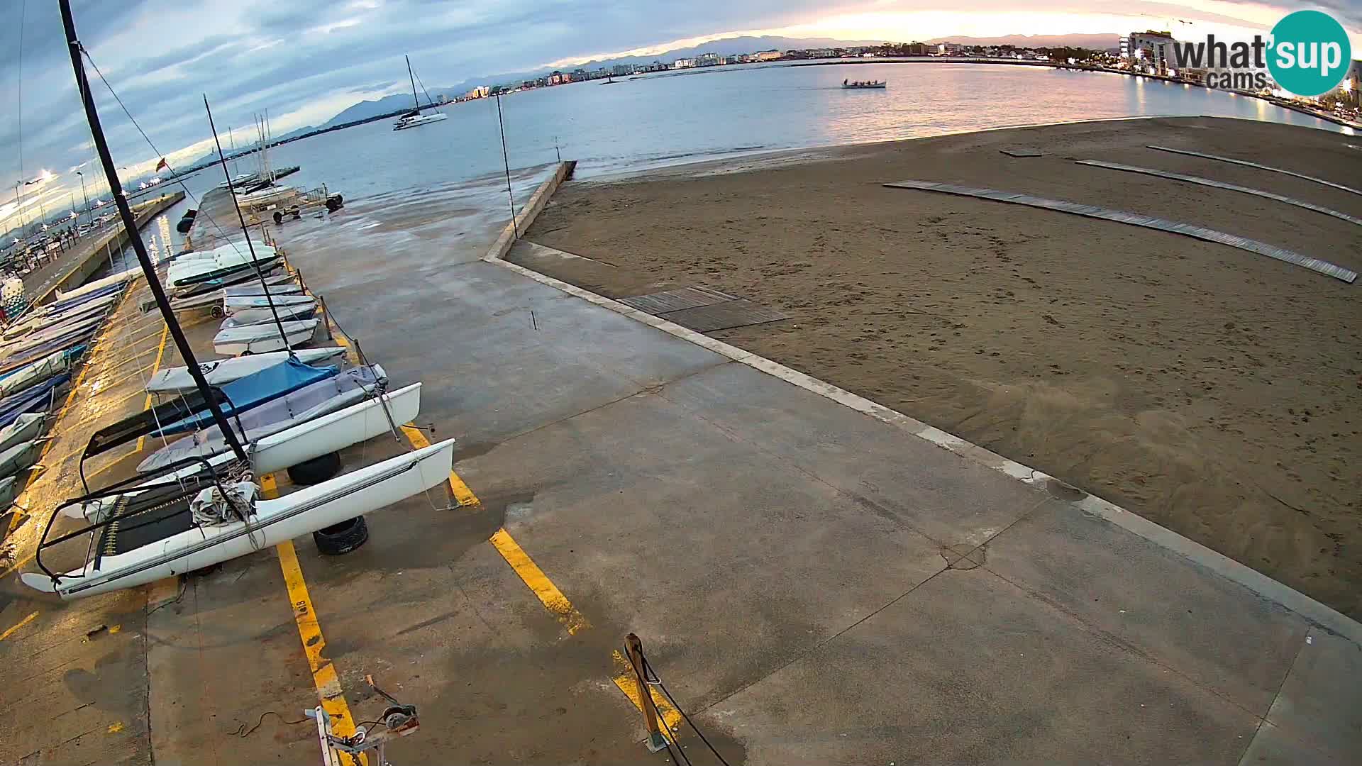 Kamera Roses marina – Costa Brava – plaža La Perola