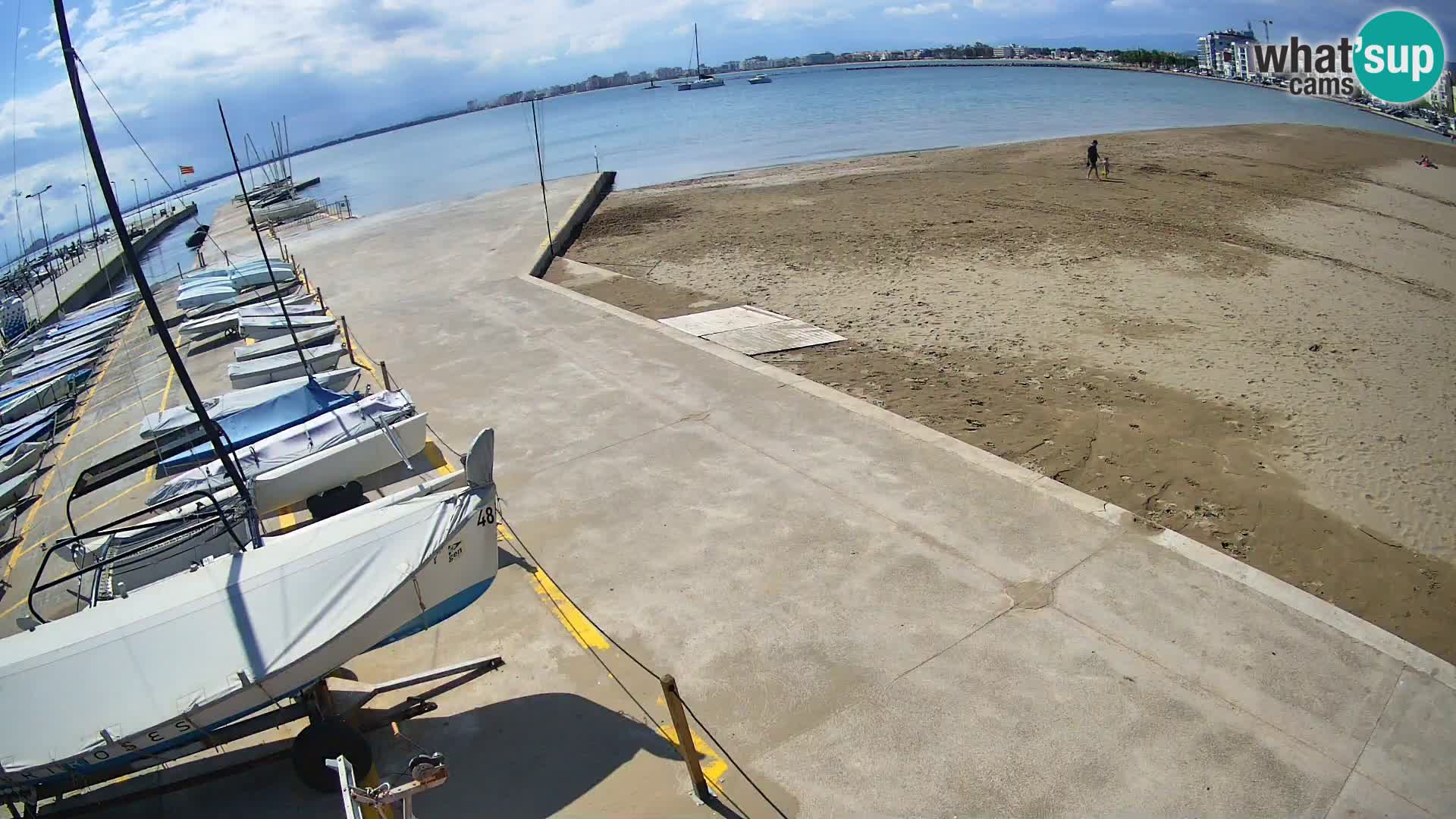 Webcam Port of Roses – Costa Brava – La Perola Beach
