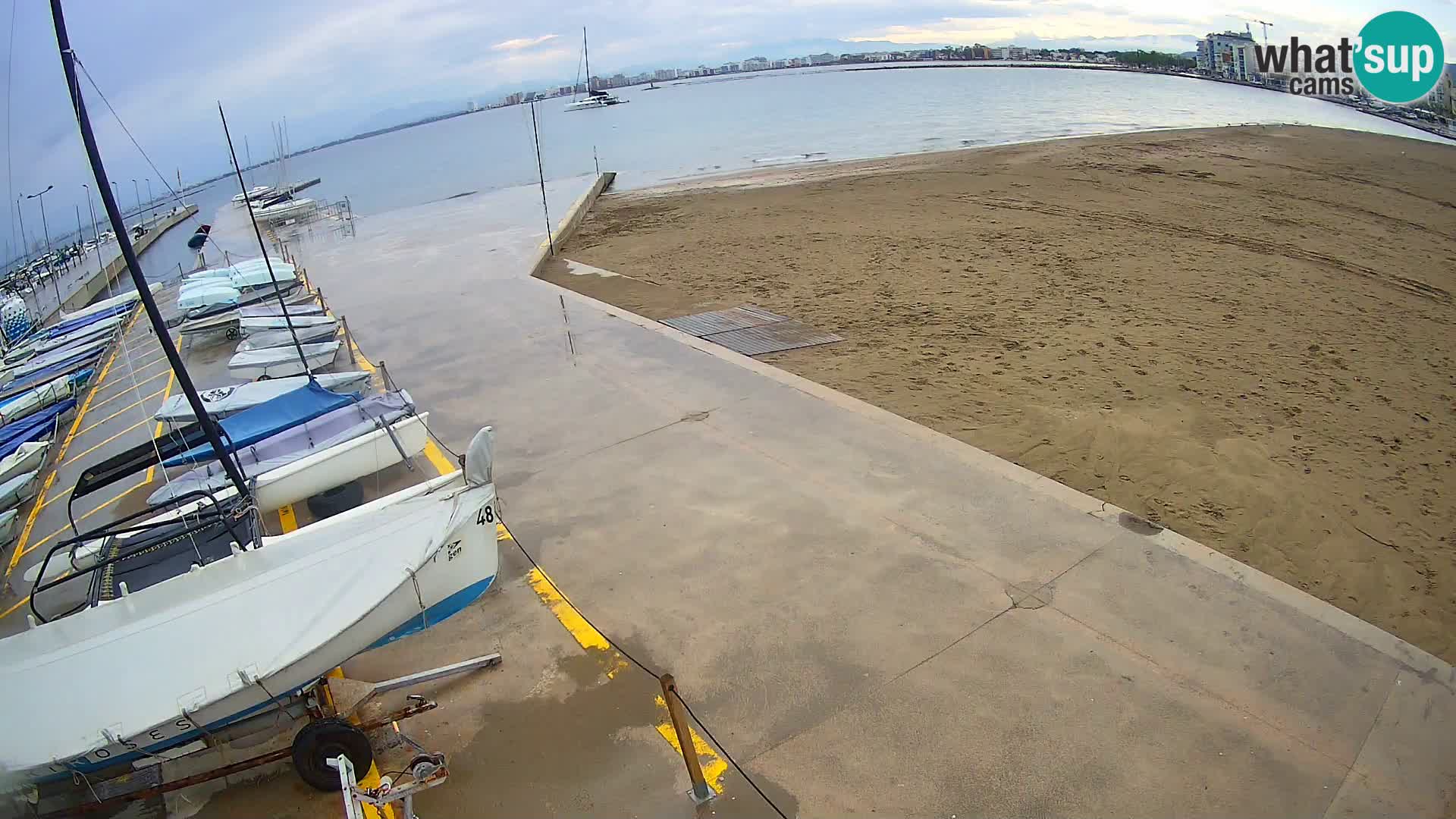 Roses webcam Port – Costa Brava – plage La Perola