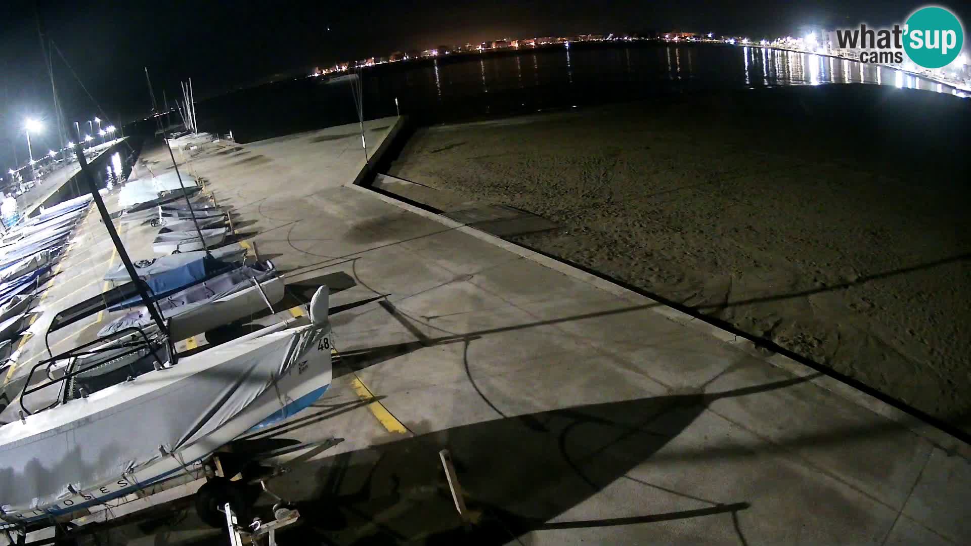 Roses webcam Port – Costa Brava – plage La Perola