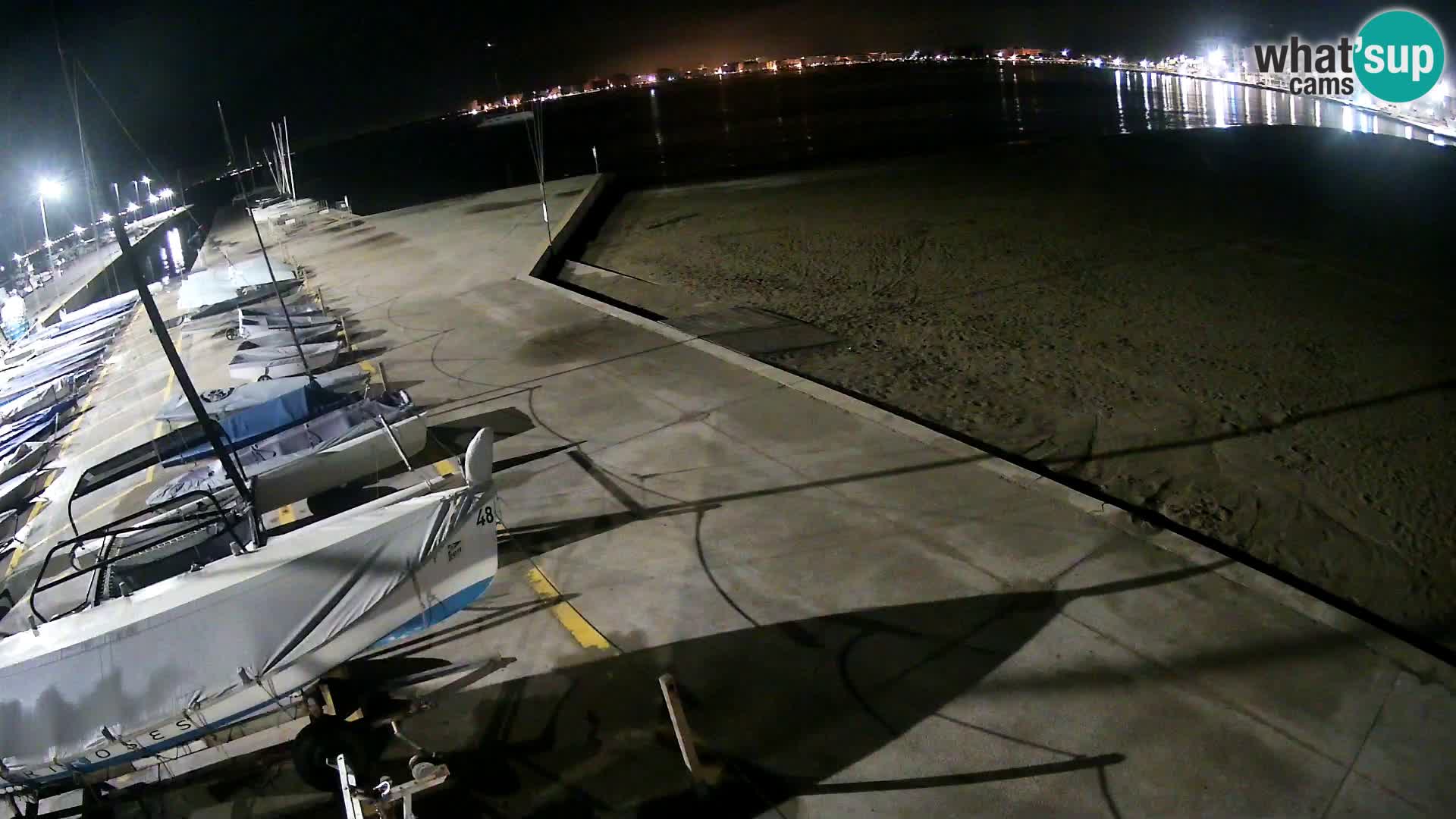 Webcam porto di Roses – Costa Brava – spiaggia La Perola