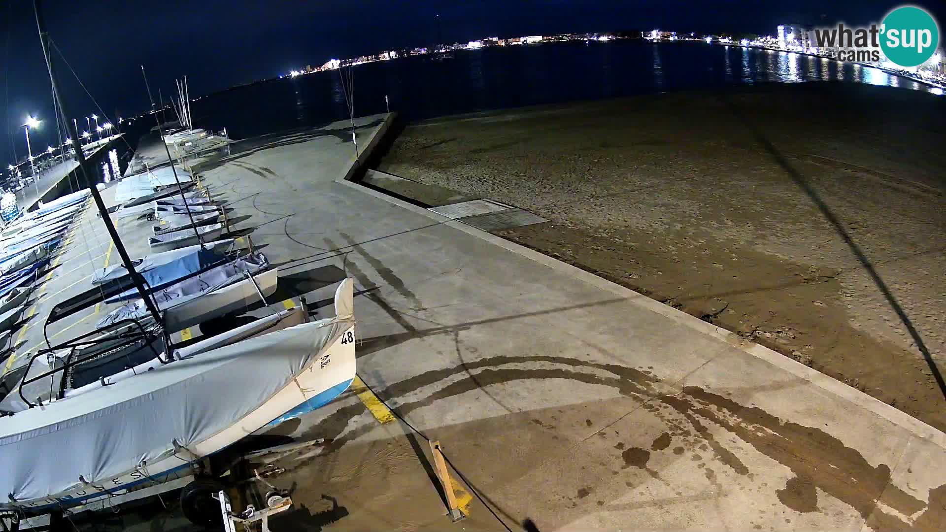 Roses webcam Port – Costa Brava – plage La Perola