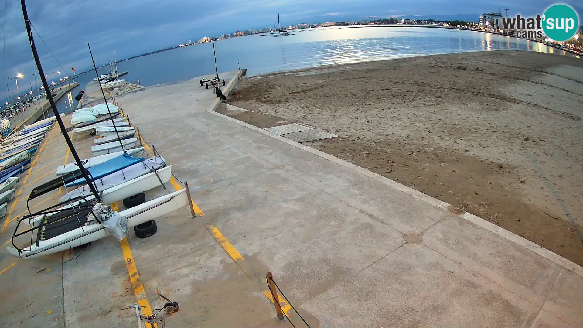 Kamera Roses marina – Costa Brava – plaža La Perola