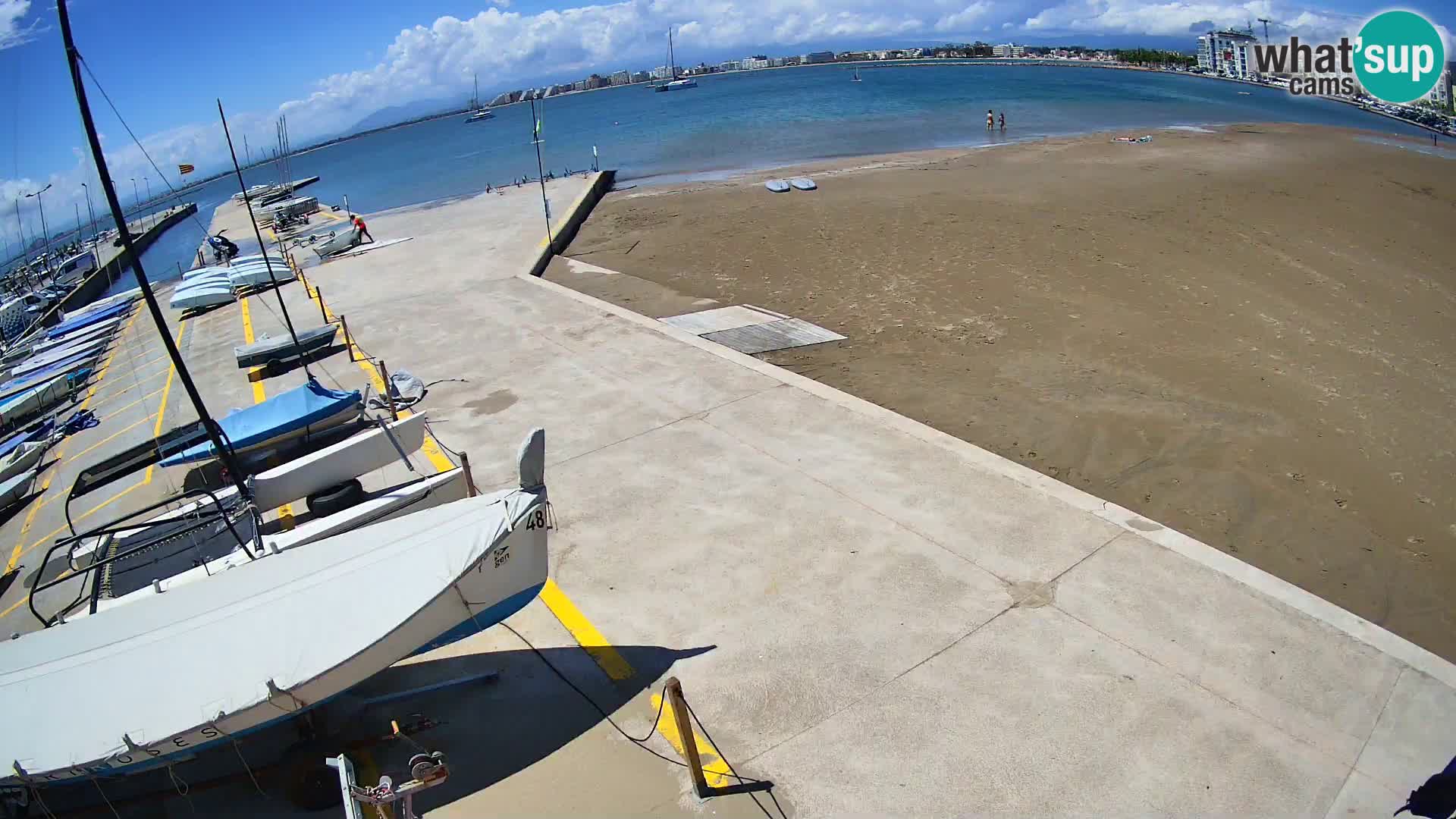 Webcam Port of Roses – Costa Brava – La Perola Beach