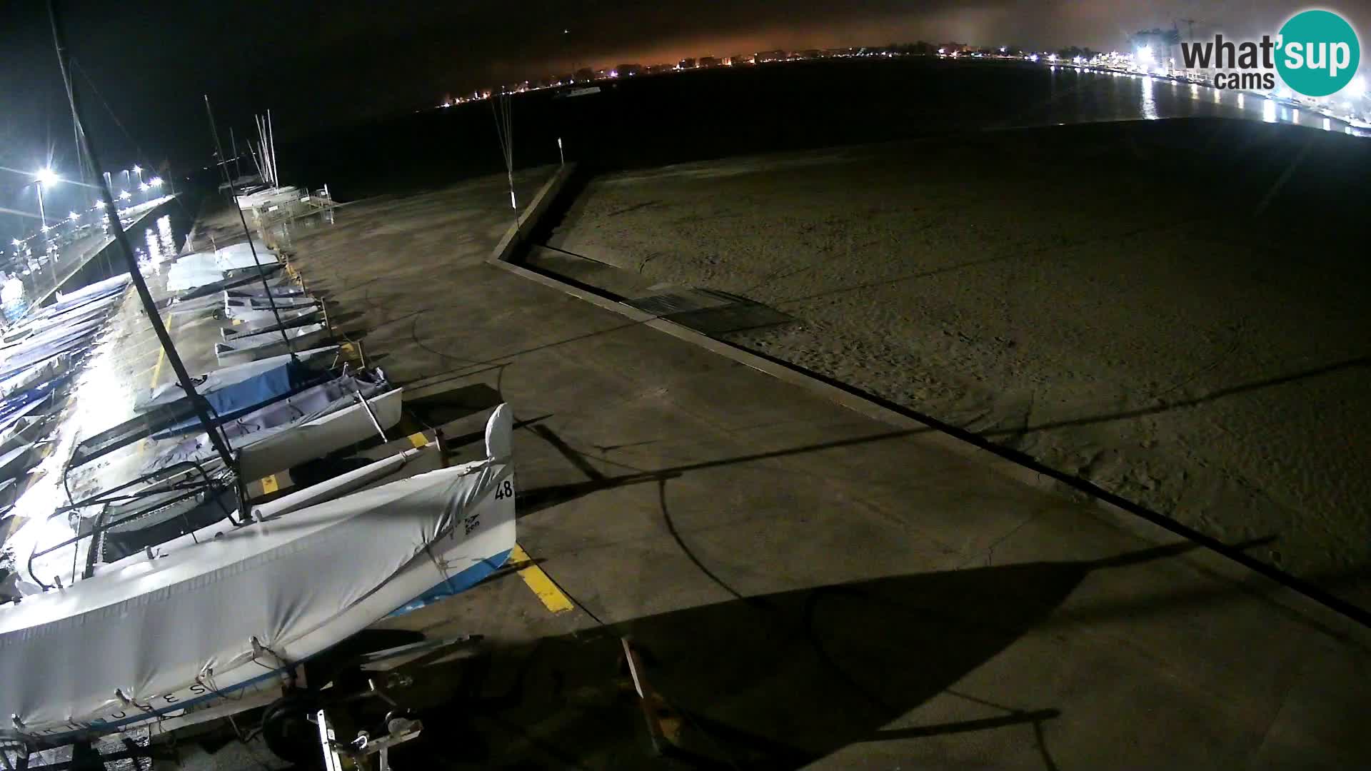 Webcam Hafen von Roses – Costa Brava – Strand La Perola