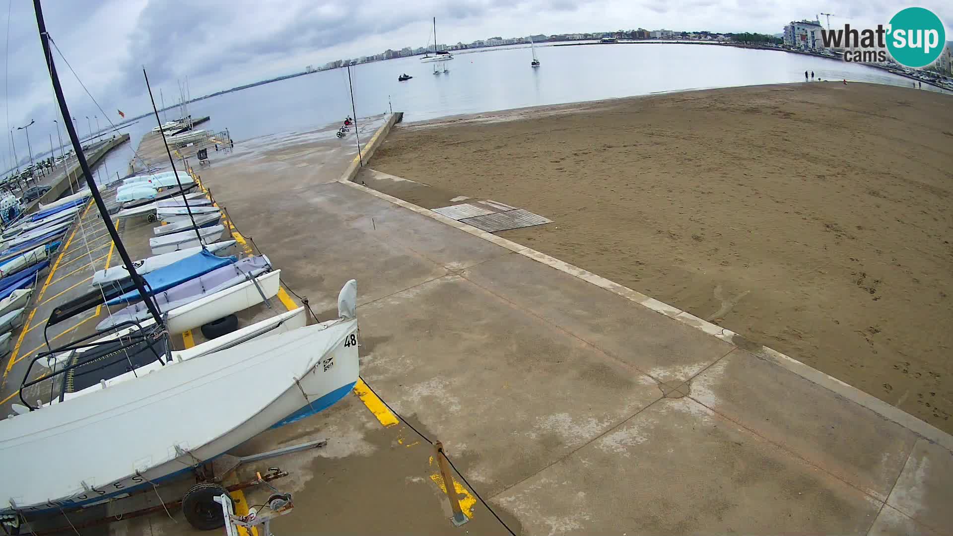 Kamera Roses marina – Costa Brava – plaža La Perola