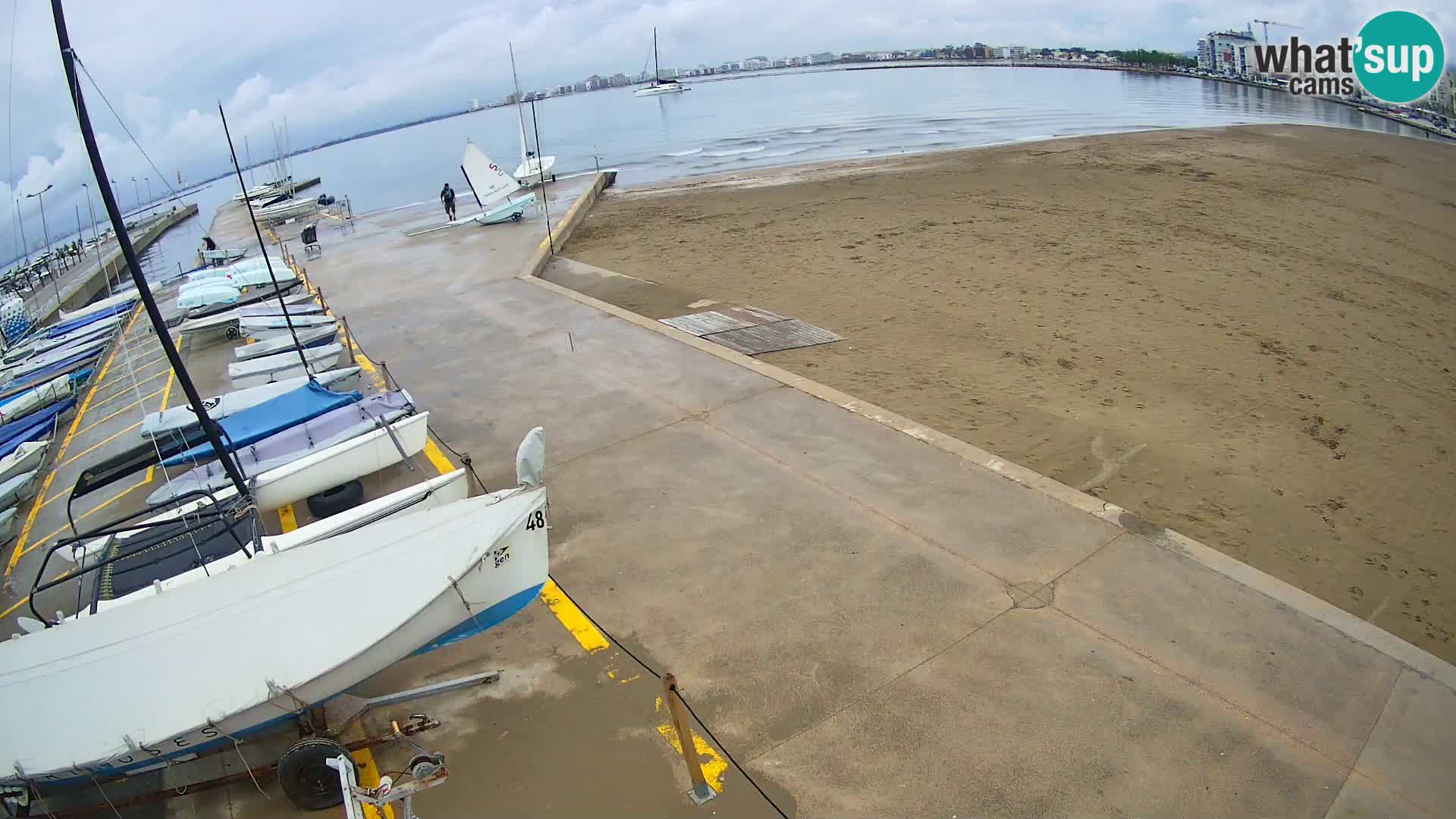 Kamera Roses marina – Costa Brava – plaža La Perola