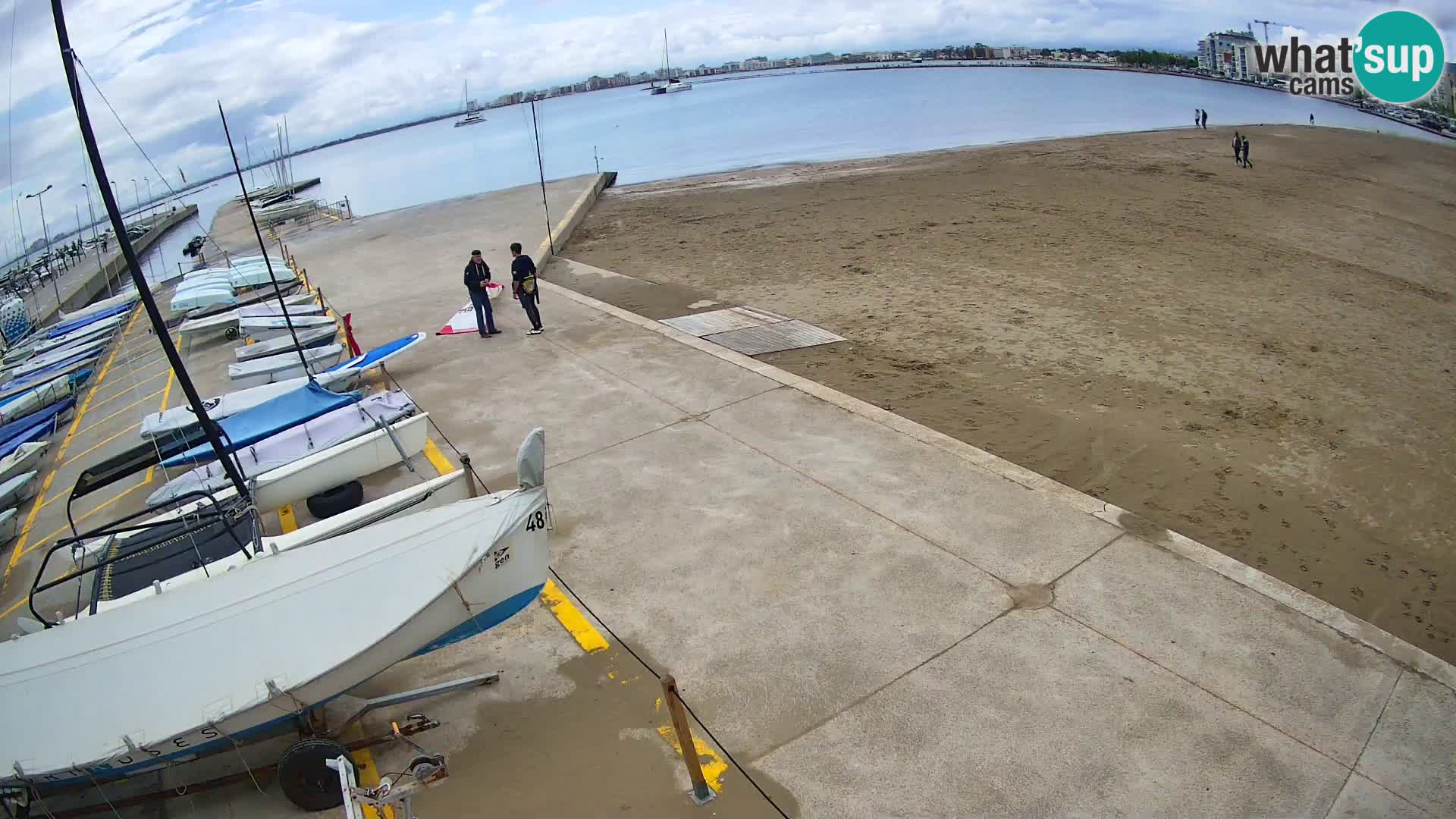 Webcam porto di Roses – Costa Brava – spiaggia La Perola
