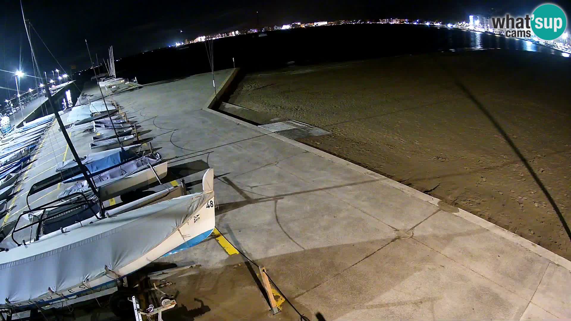 Webcam Hafen von Roses – Costa Brava – Strand La Perola