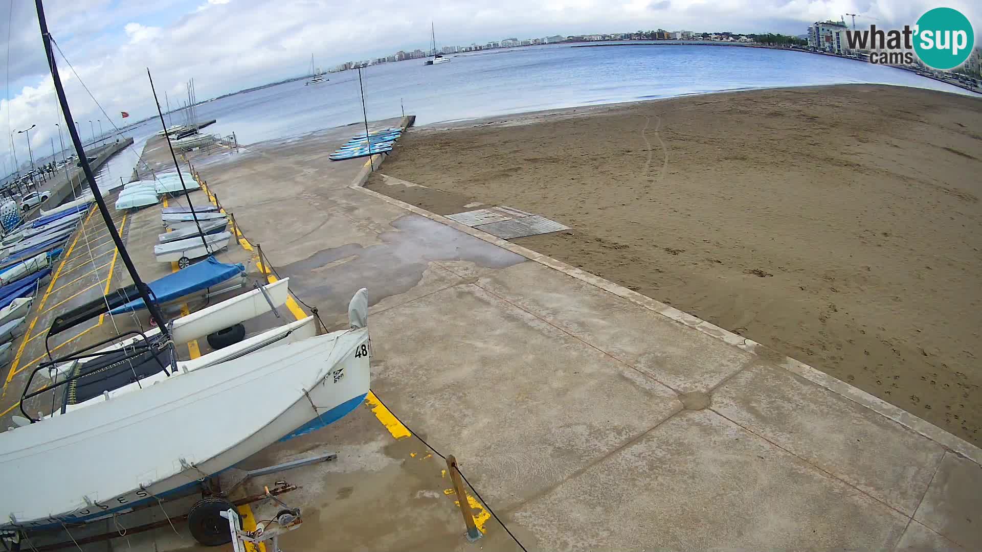 Webcam porto di Roses – Costa Brava – spiaggia La Perola