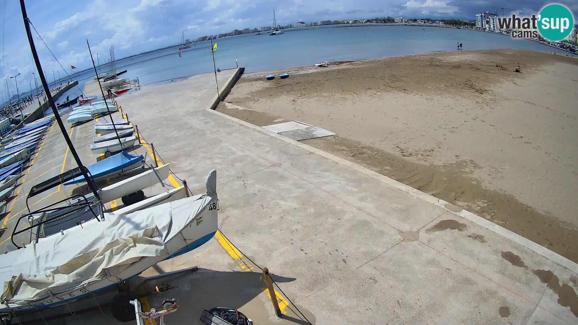 Roses webcam Port – Costa Brava – plage La Perola