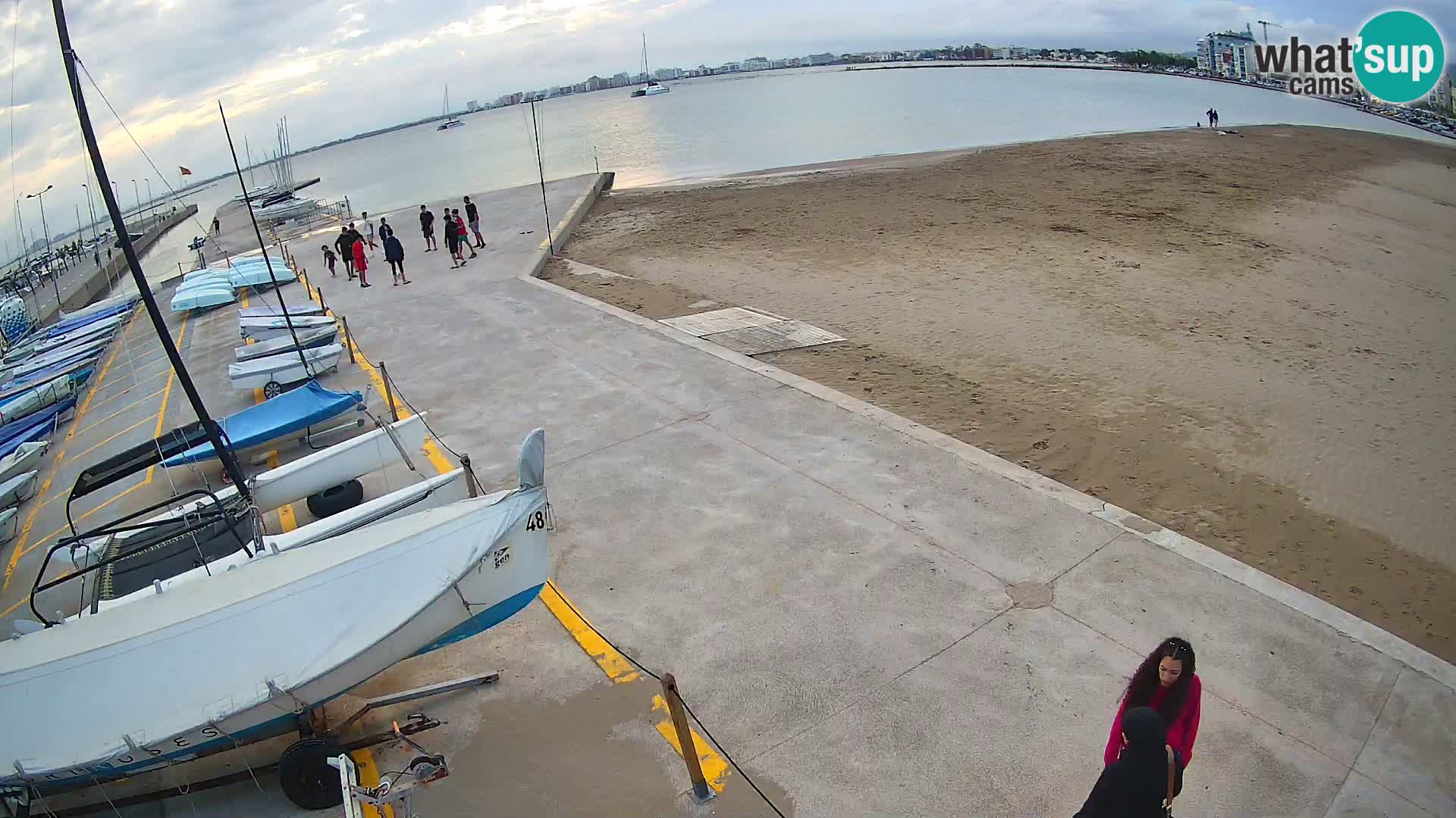 Webcam Hafen von Roses – Costa Brava – Strand La Perola