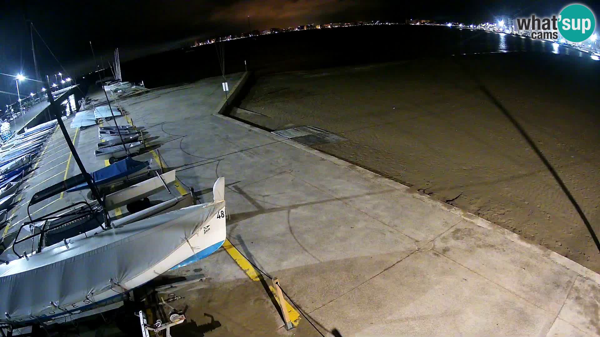 Webcam Hafen von Roses – Costa Brava – Strand La Perola