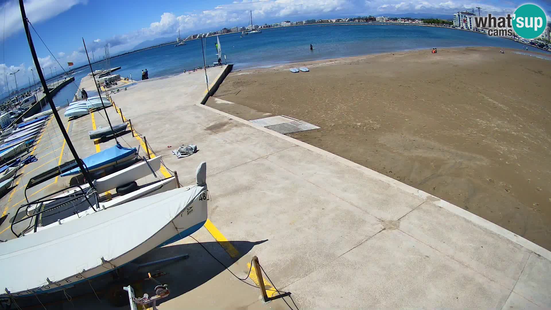 Kamera Roses marina – Costa Brava – plaža La Perola