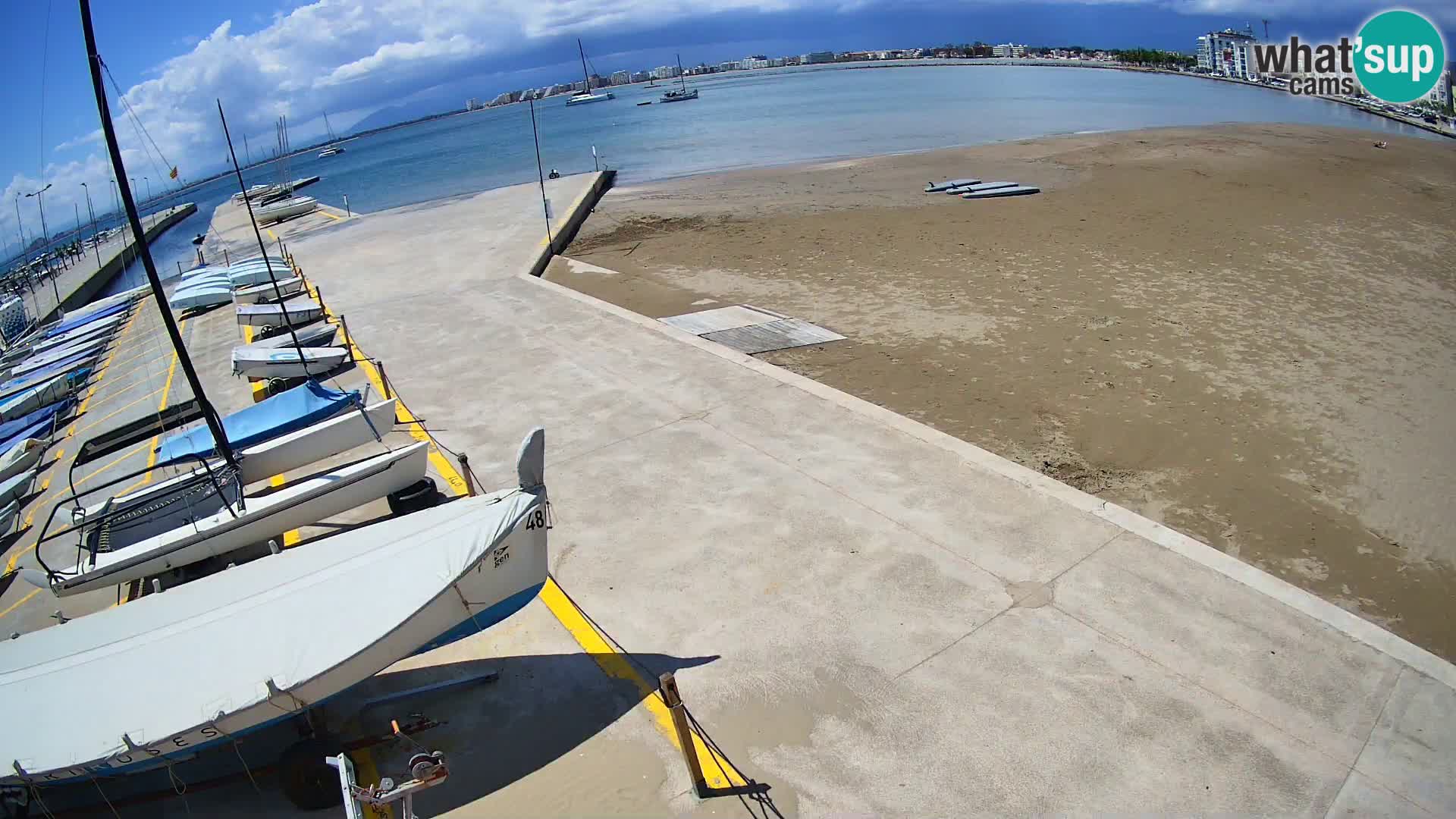 Webcam Port of Roses – Costa Brava – La Perola Beach