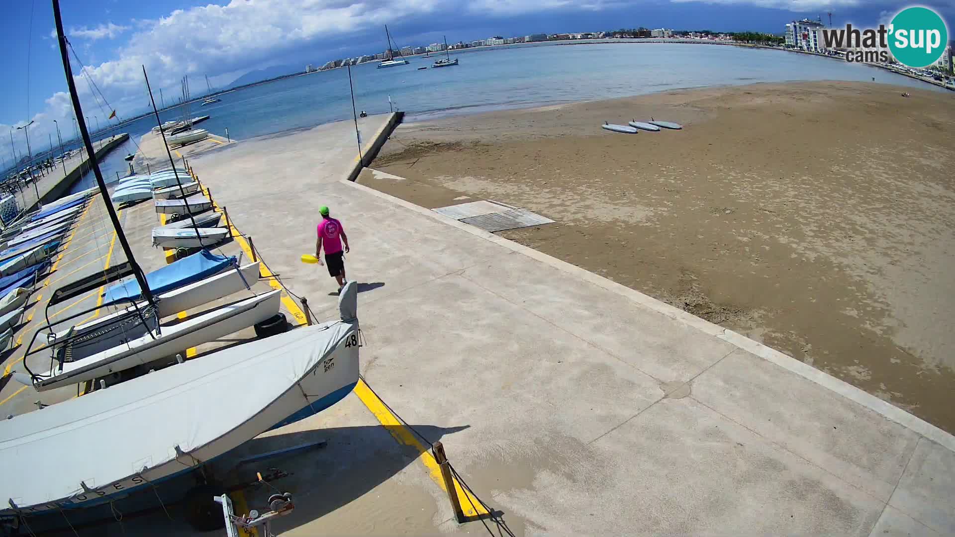 Webcam Port of Roses – Costa Brava – La Perola Beach