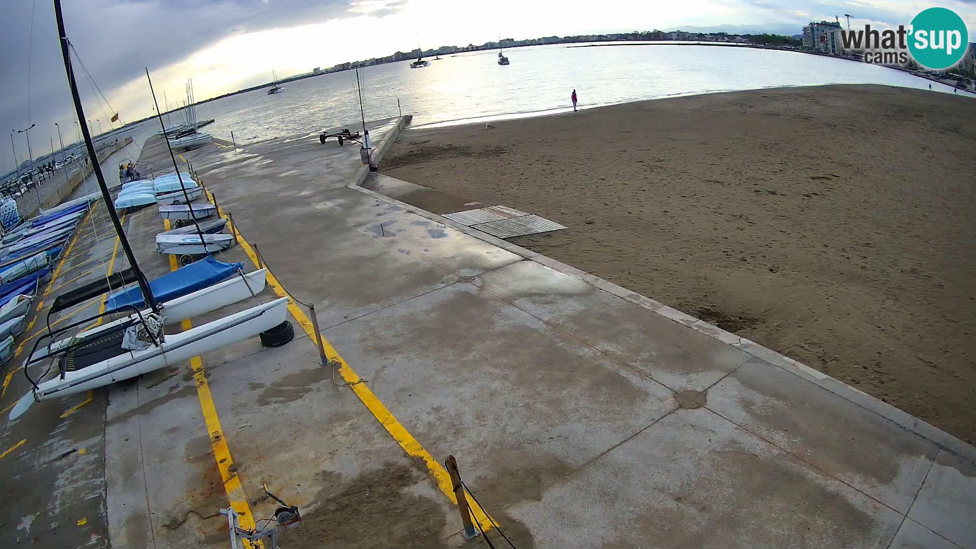 Kamera Roses marina – Costa Brava – plaža La Perola