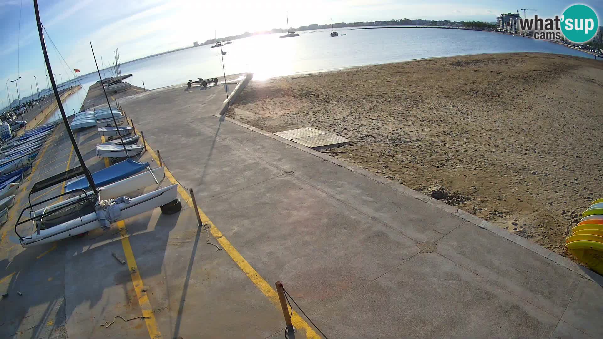 Webcam Hafen von Roses – Costa Brava – Strand La Perola