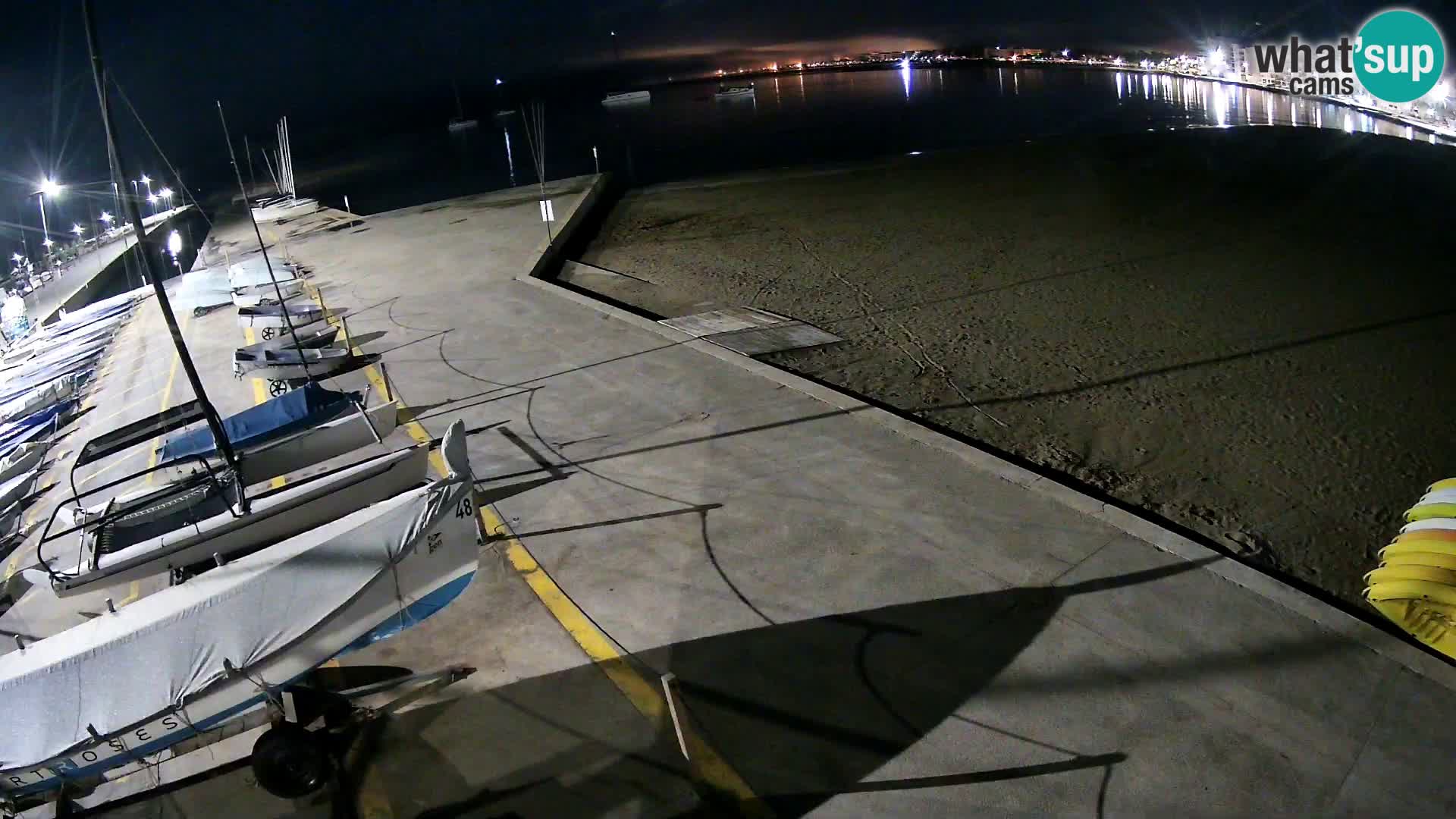 Roses webcam Port – Costa Brava – plage La Perola