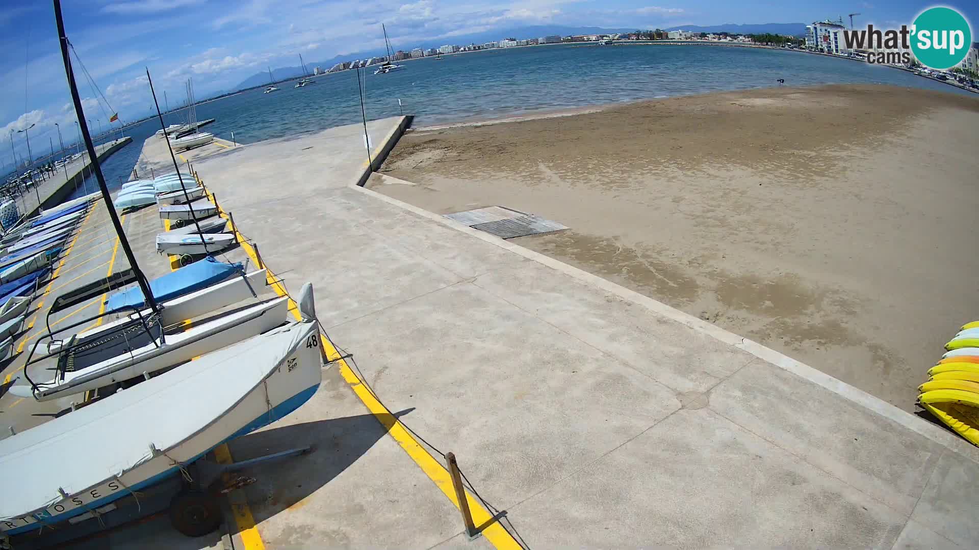 Webcam Port of Roses – Costa Brava – La Perola Beach
