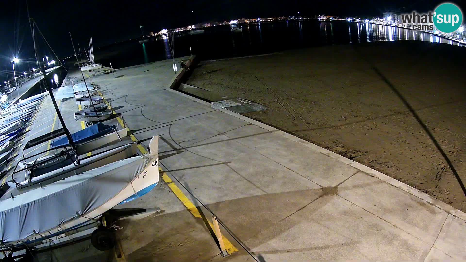 Webcam Hafen von Roses – Costa Brava – Strand La Perola