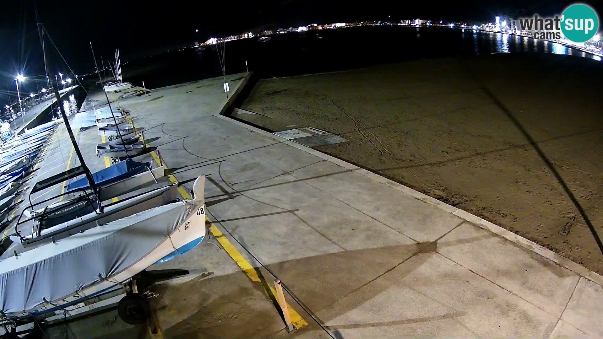 Webcam Hafen von Roses – Costa Brava – Strand La Perola