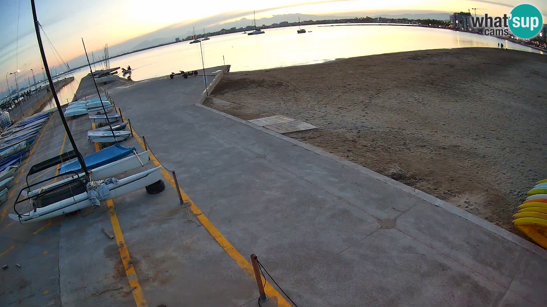 Web kamera Roses marina – Costa Brava – plaža La Perola