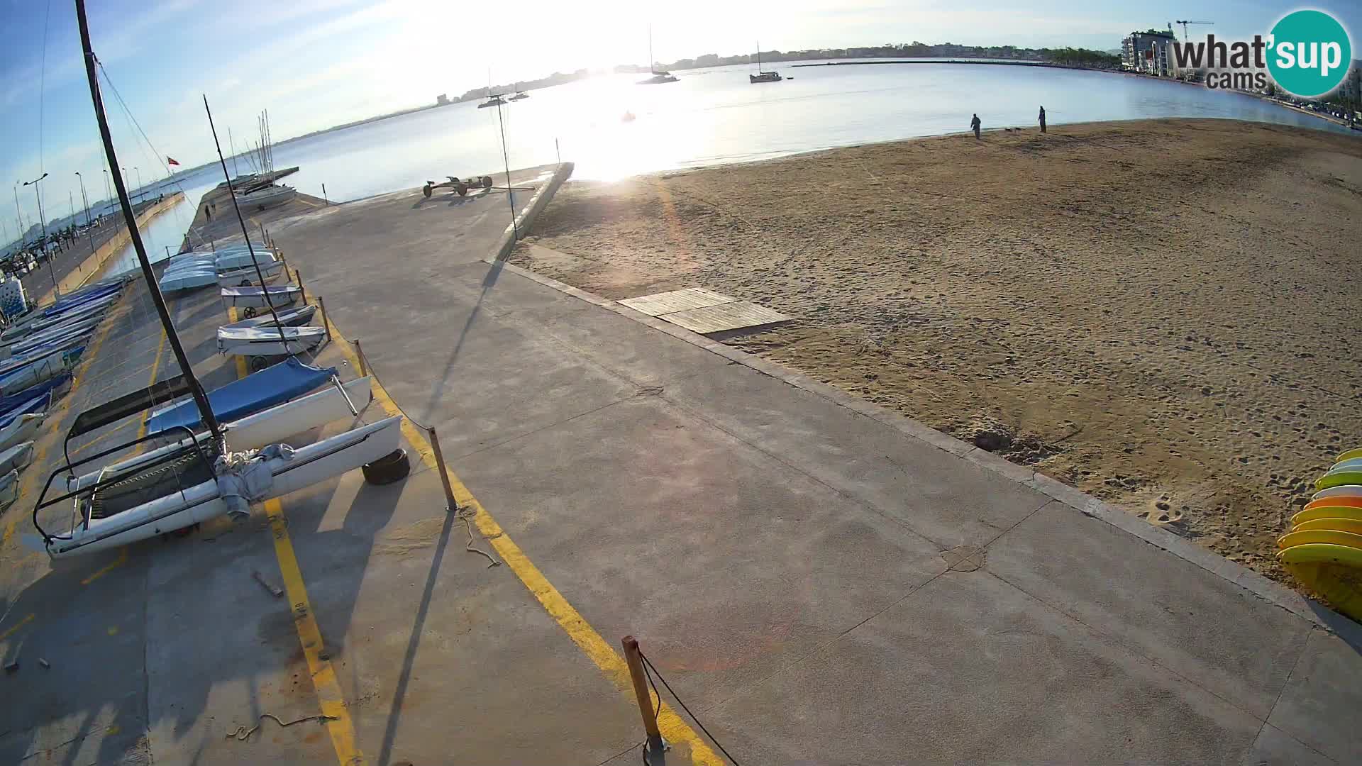 Webcam porto di Roses – Costa Brava – spiaggia La Perola