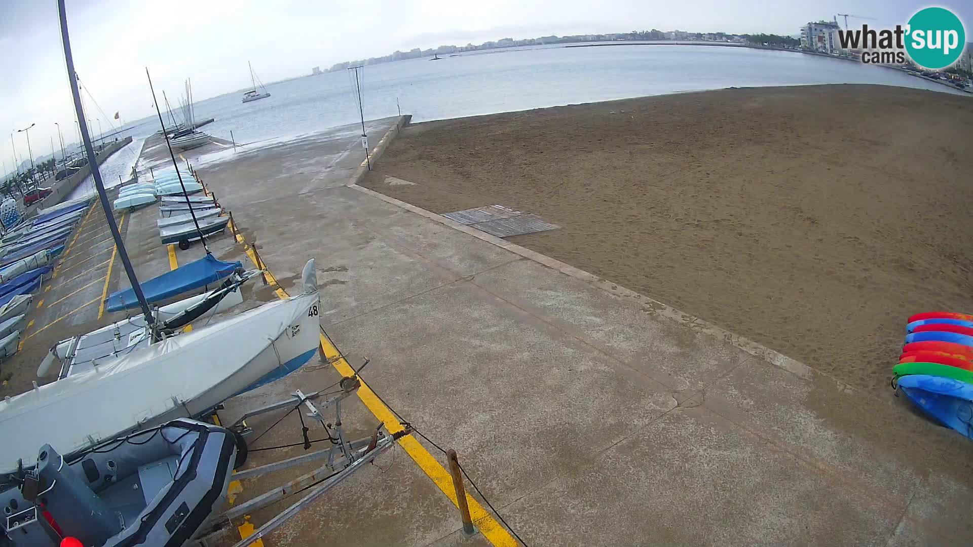 Webcam Hafen von Roses – Costa Brava – Strand La Perola