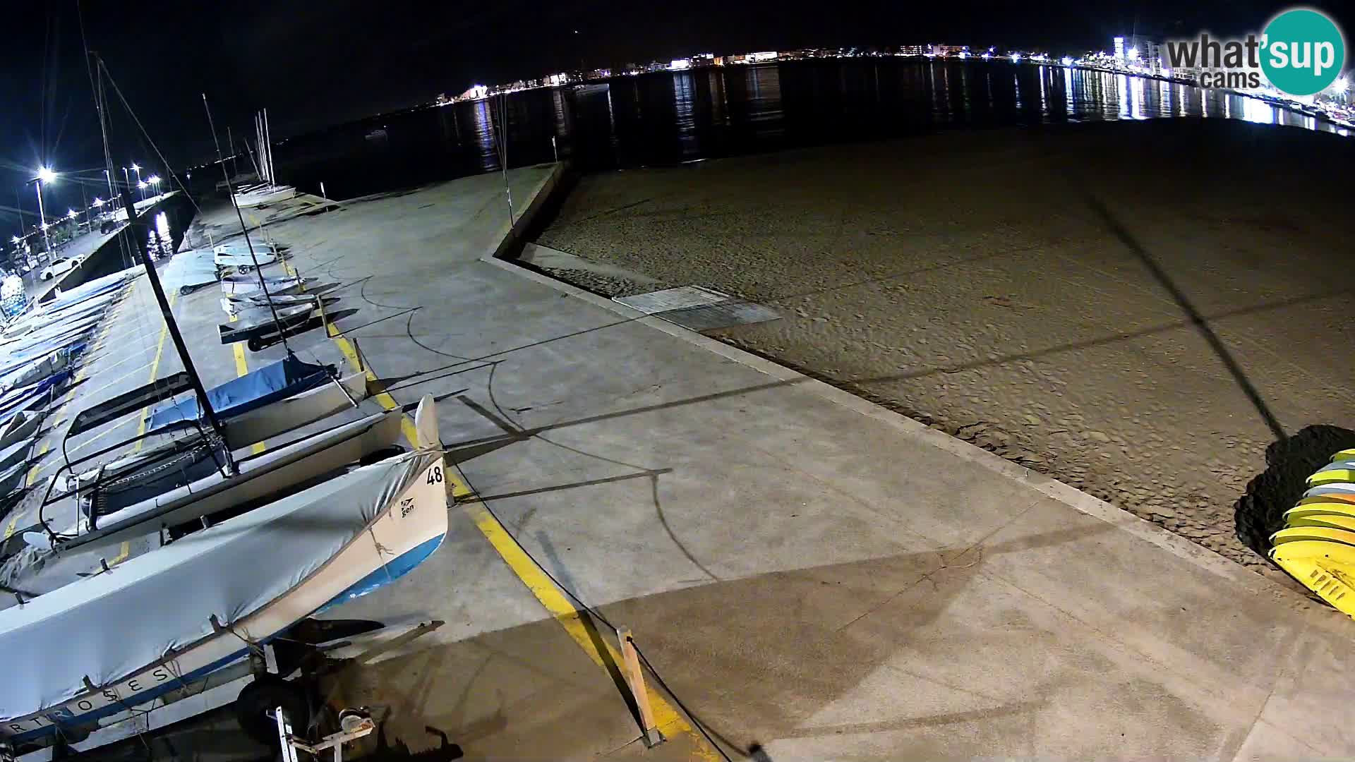 Roses webcam Port – Costa Brava – plage La Perola