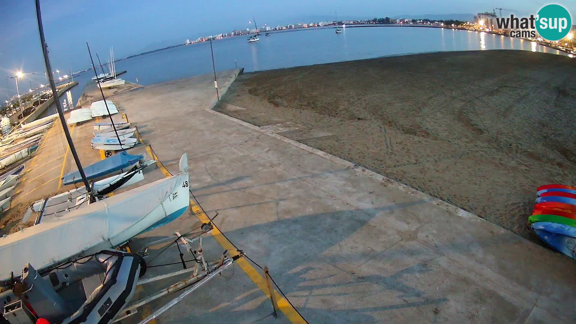 Webcam Port of Roses – Costa Brava – La Perola Beach