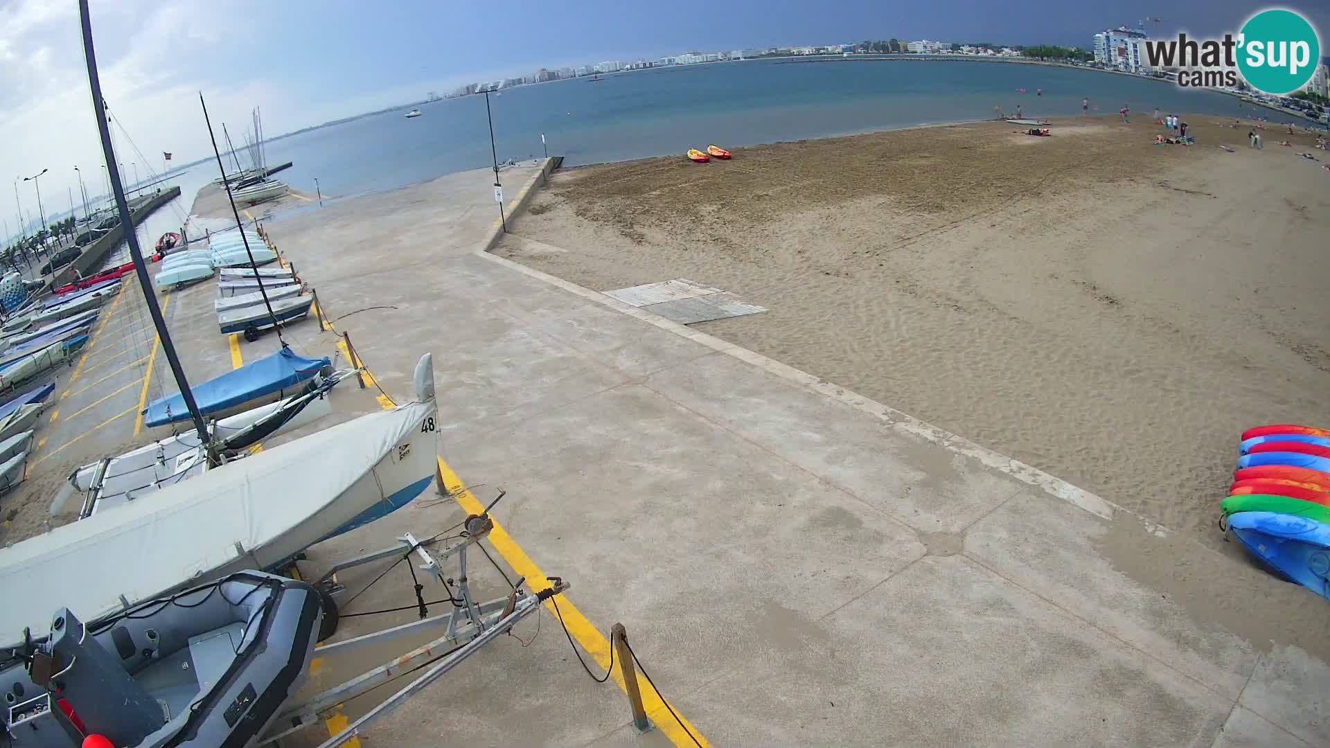 Webcam Port of Roses – Costa Brava – La Perola Beach