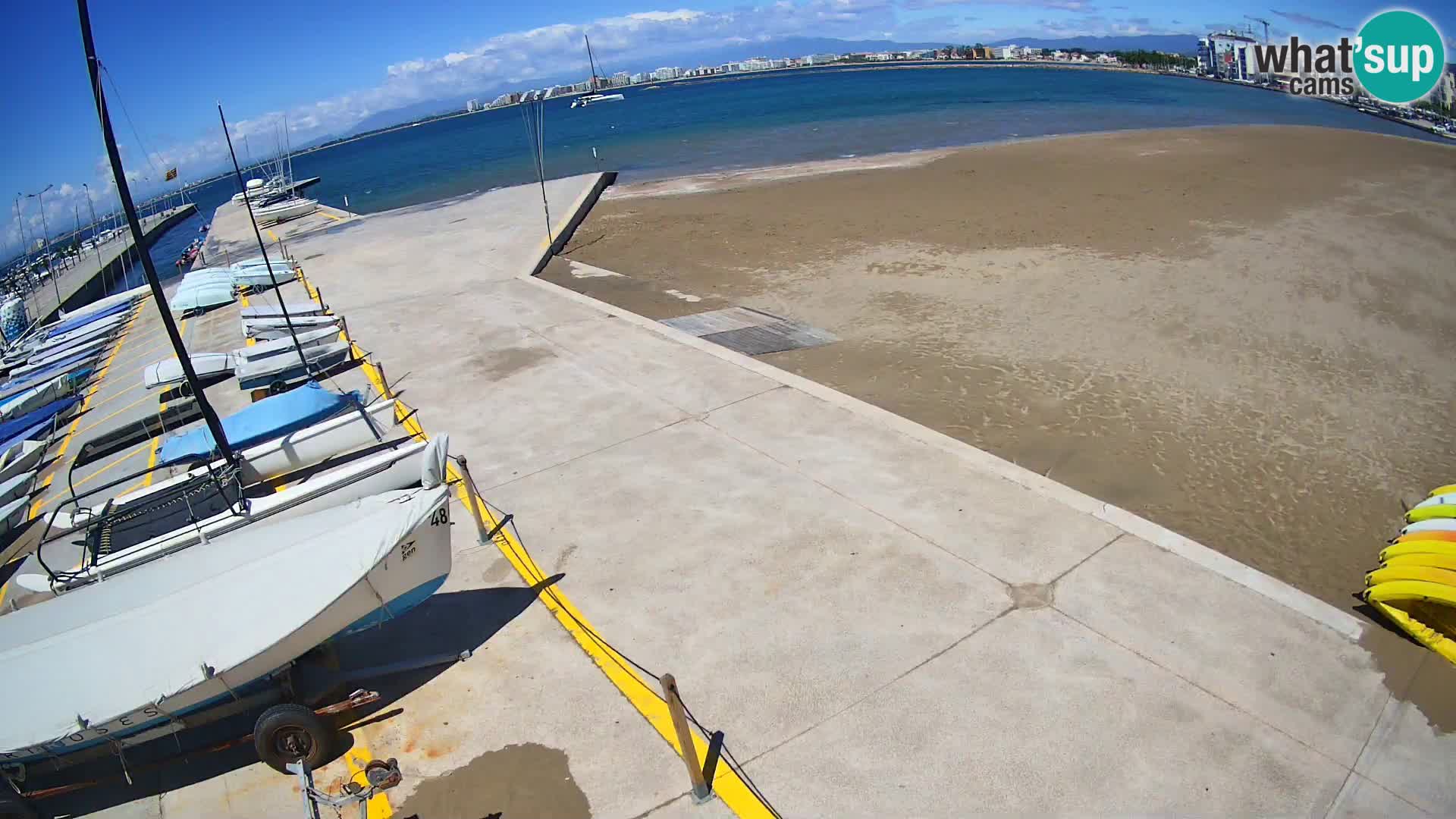Webcam Port of Roses – Costa Brava – La Perola Beach