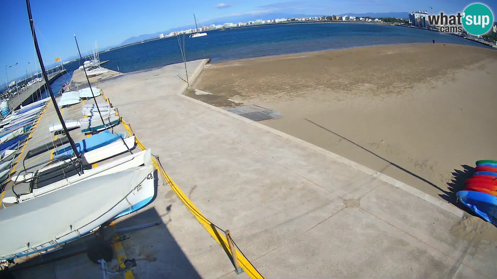 Kamera Roses marina – Costa Brava – plaža La Perola