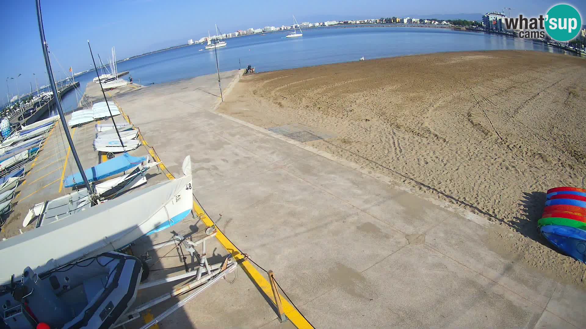 Webcam Port of Roses – Costa Brava – La Perola Beach