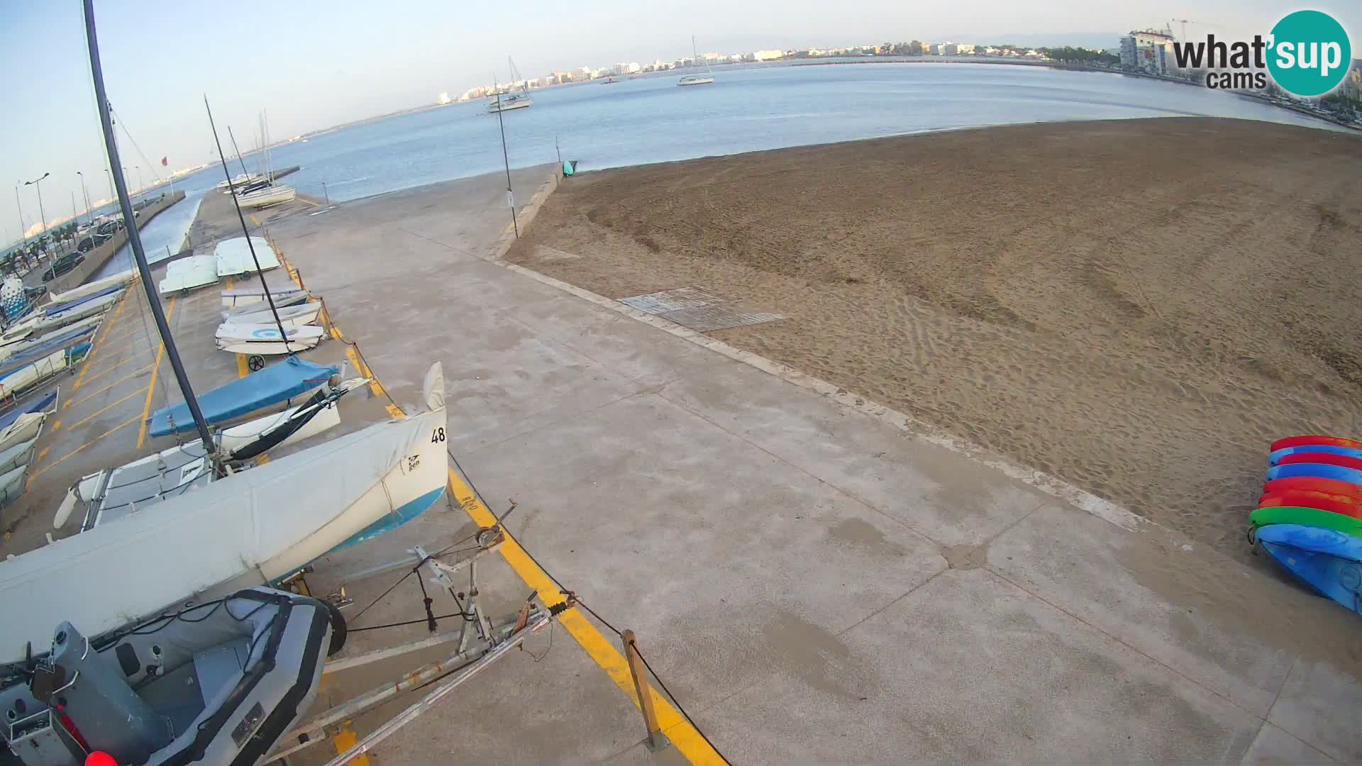 Kamera Roses marina – Costa Brava – plaža La Perola