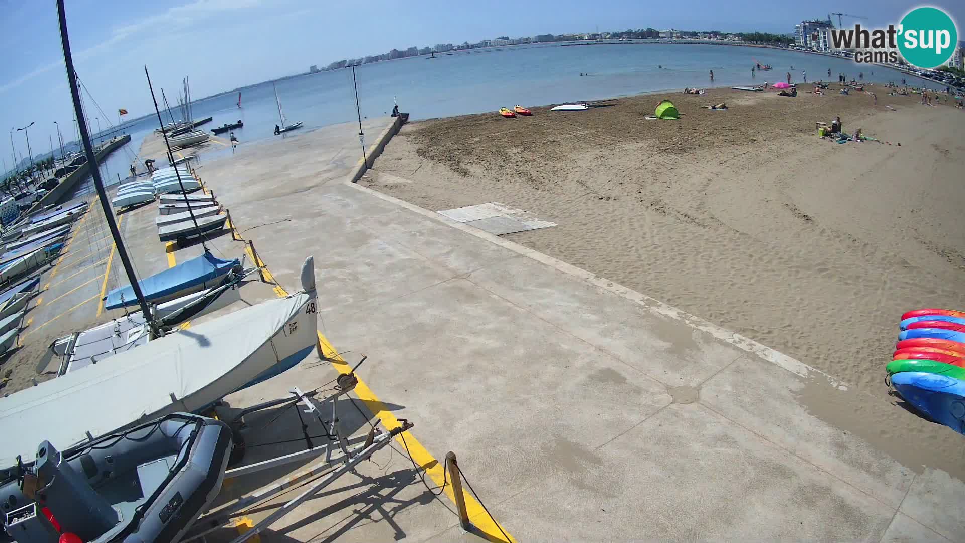 Webcam Port of Roses – Costa Brava – La Perola Beach