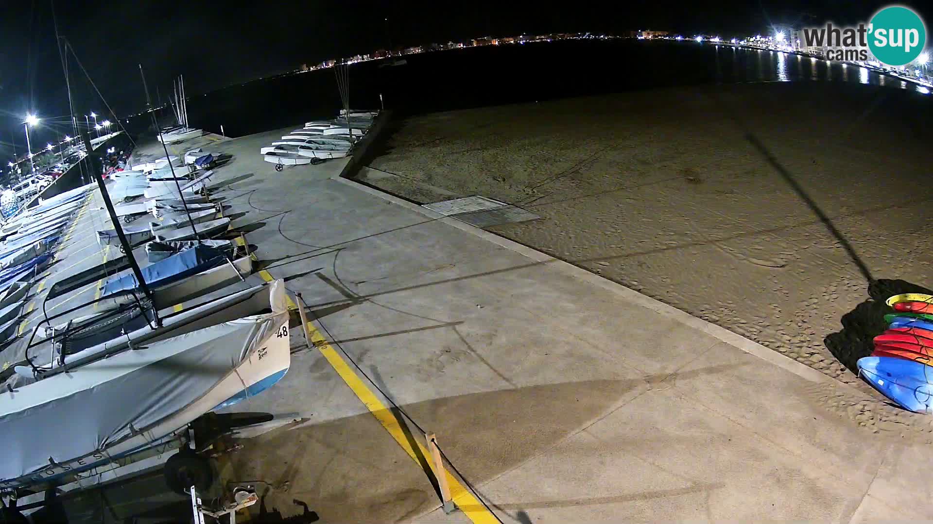 Webcam Hafen von Roses – Costa Brava – Strand La Perola