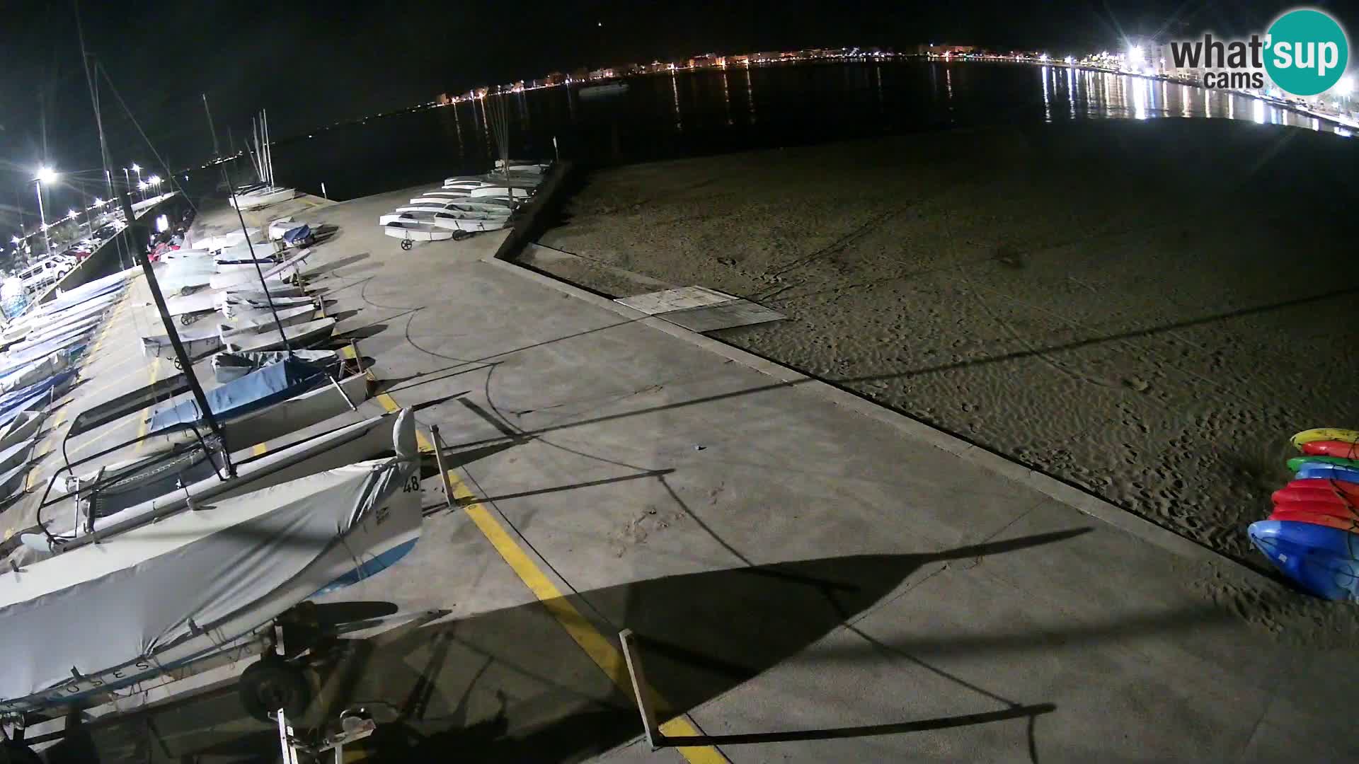 Webcam porto di Roses – Costa Brava – spiaggia La Perola