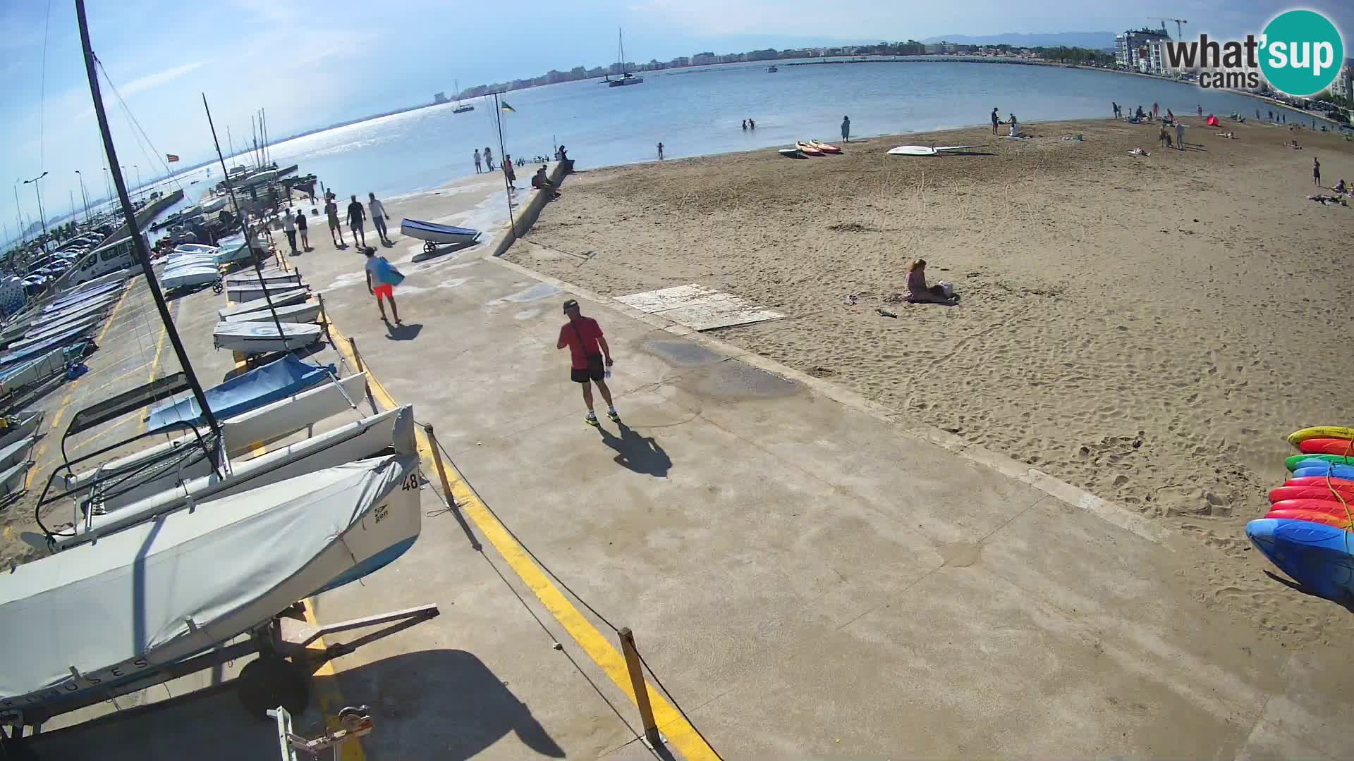 Kamera Roses marina – Costa Brava – plaža La Perola