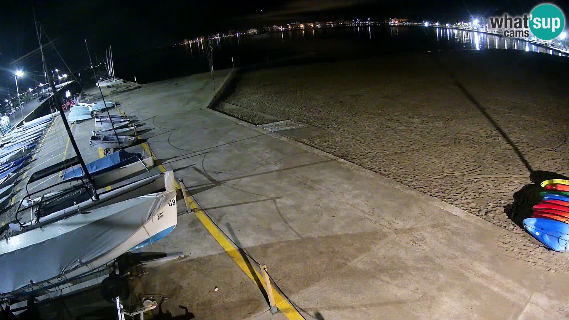 Roses webcam Port – Costa Brava – plage La Perola