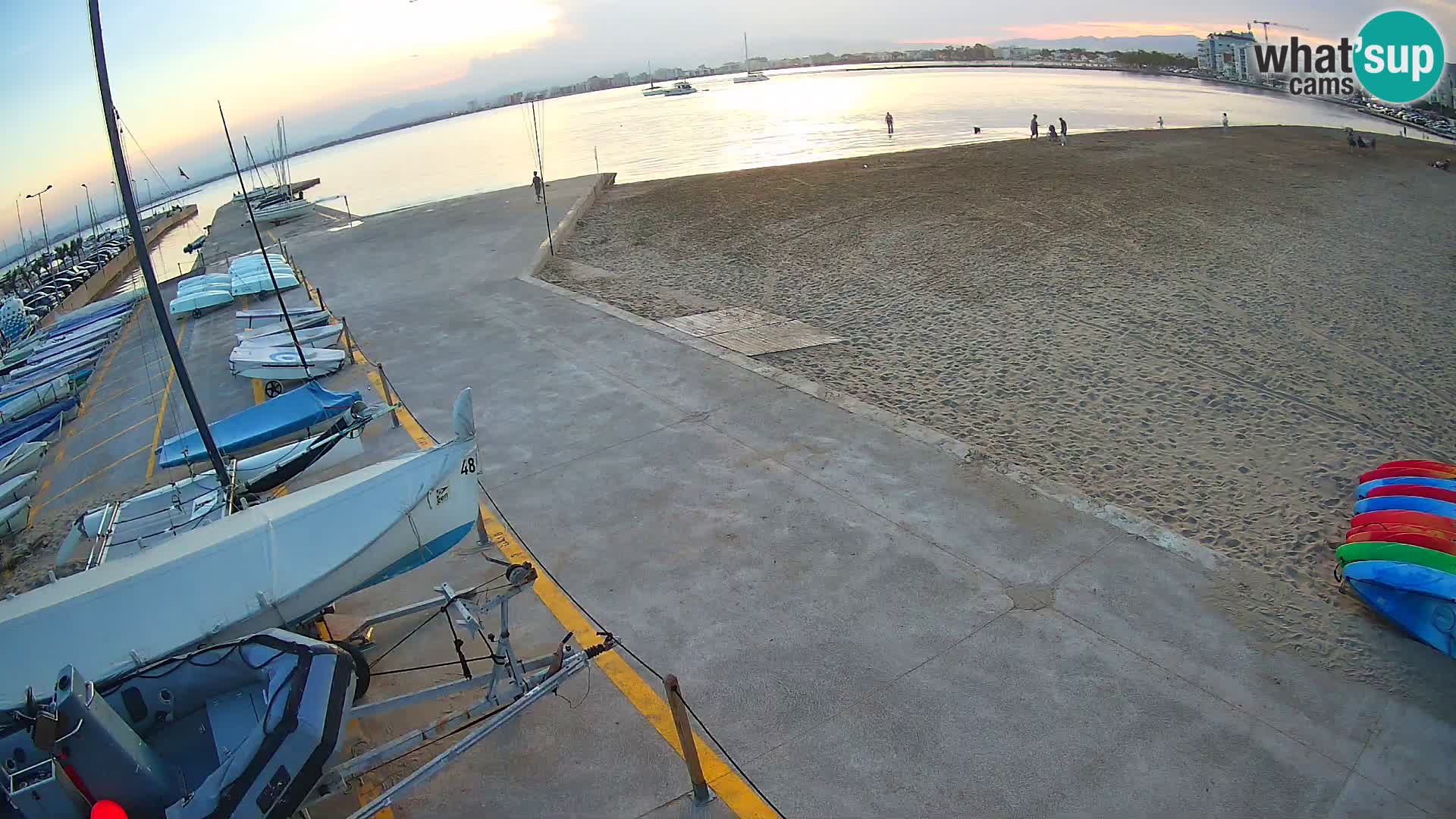 Webcam Hafen von Roses – Costa Brava – Strand La Perola