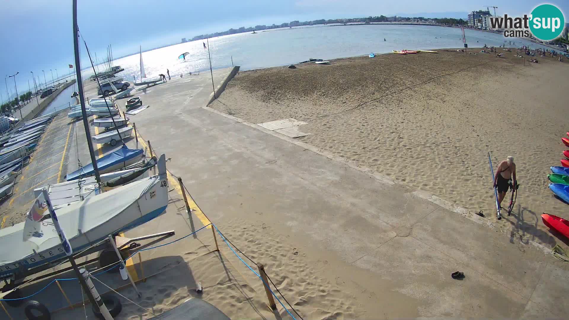 Webcam porto di Roses – Costa Brava – spiaggia La Perola