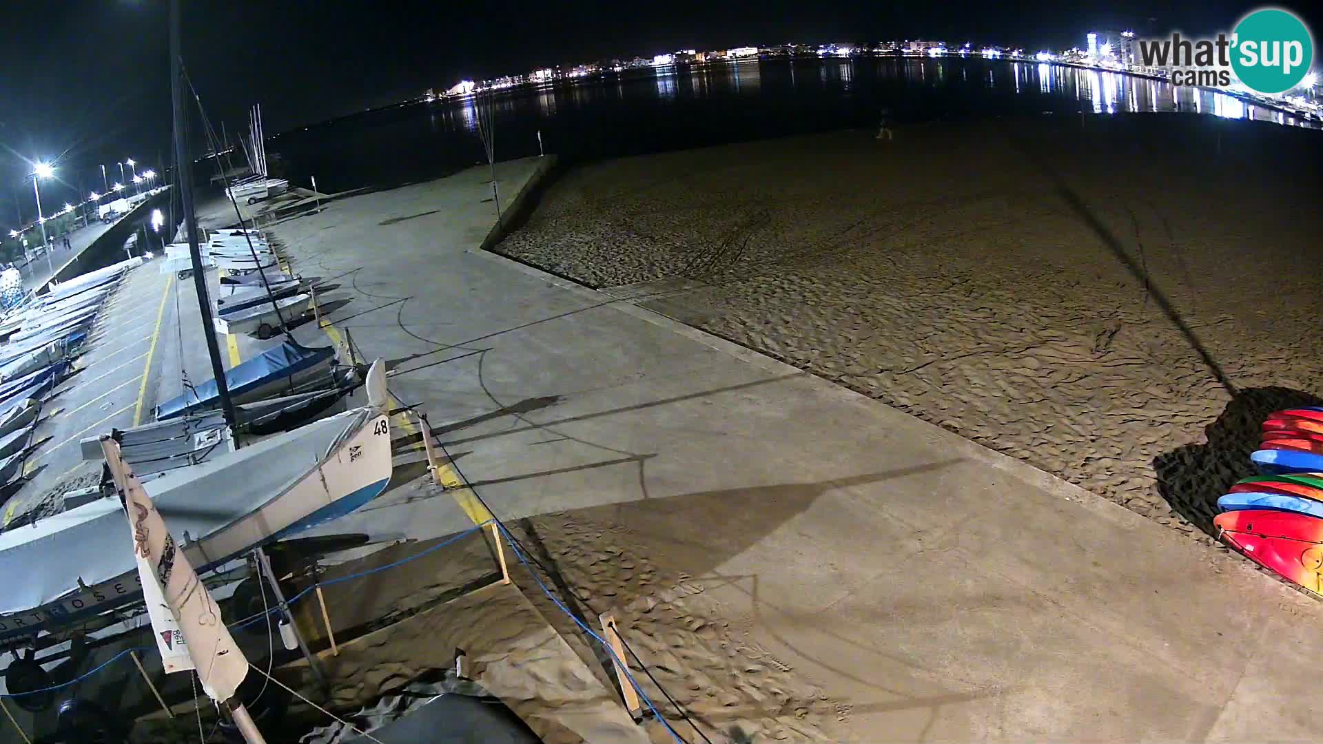 Webcam Hafen von Roses – Costa Brava – Strand La Perola