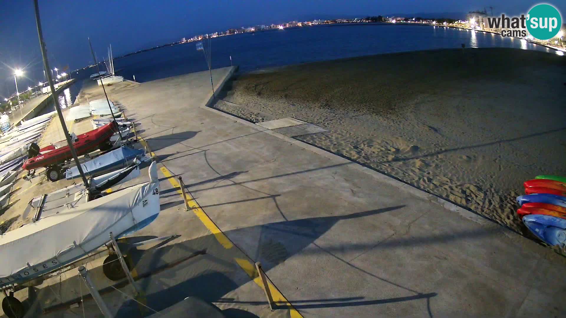 Webcam Hafen von Roses – Costa Brava – Strand La Perola