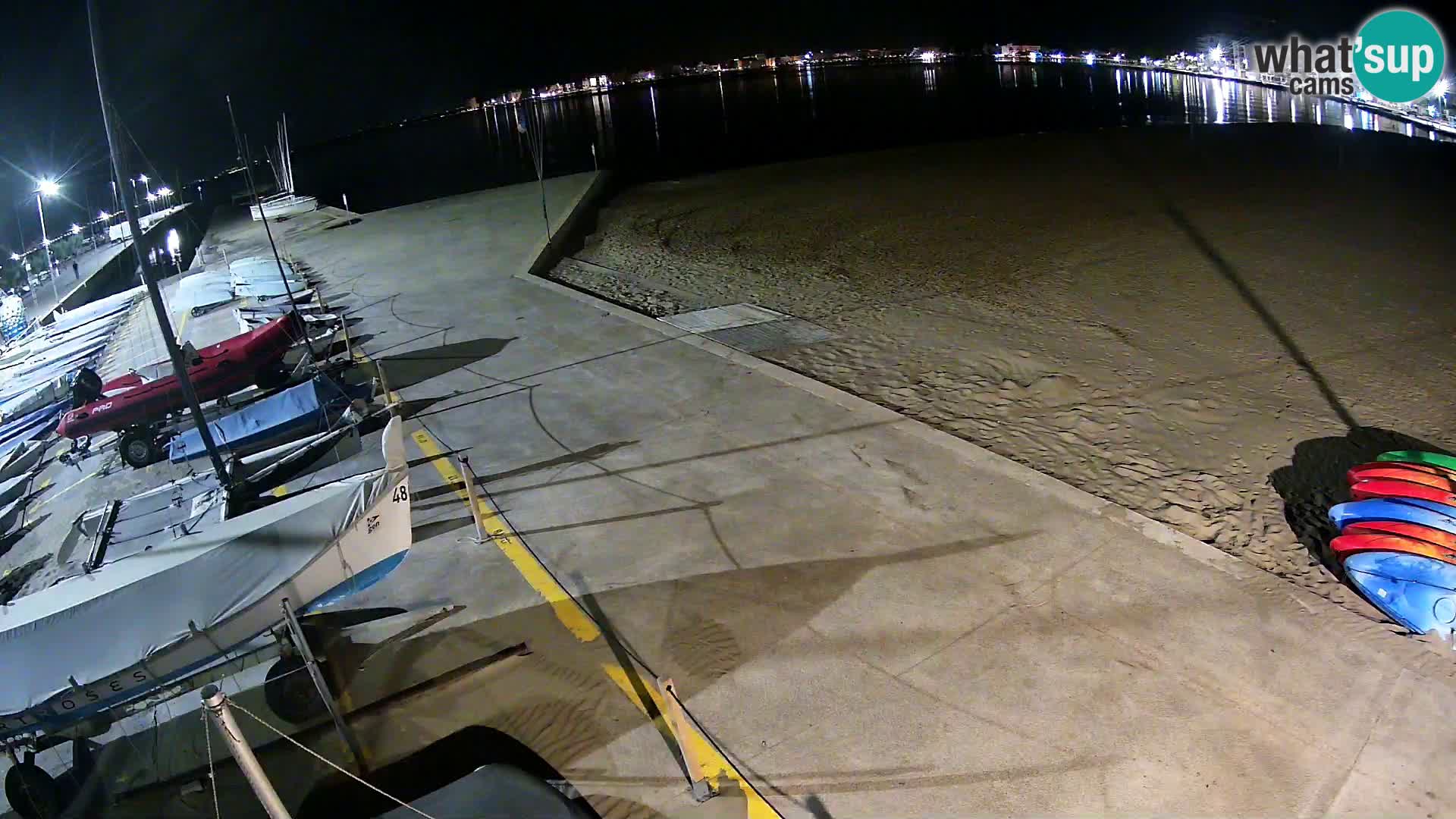 Roses webcam Port – Costa Brava – plage La Perola